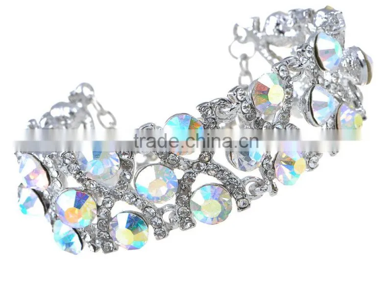 hot popular 3042 AB color round crystal sew on stones,widely used on dress/jewelry/shoes/bags ect