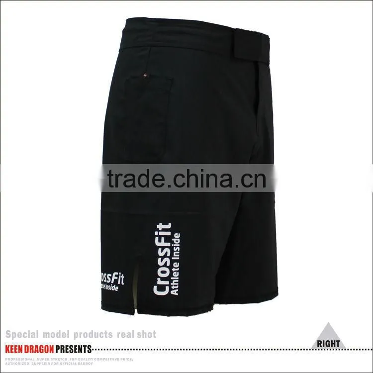 4 Way Stretch Cheap MMA Shorts Custom Private Label Plain Crossfit Shorts