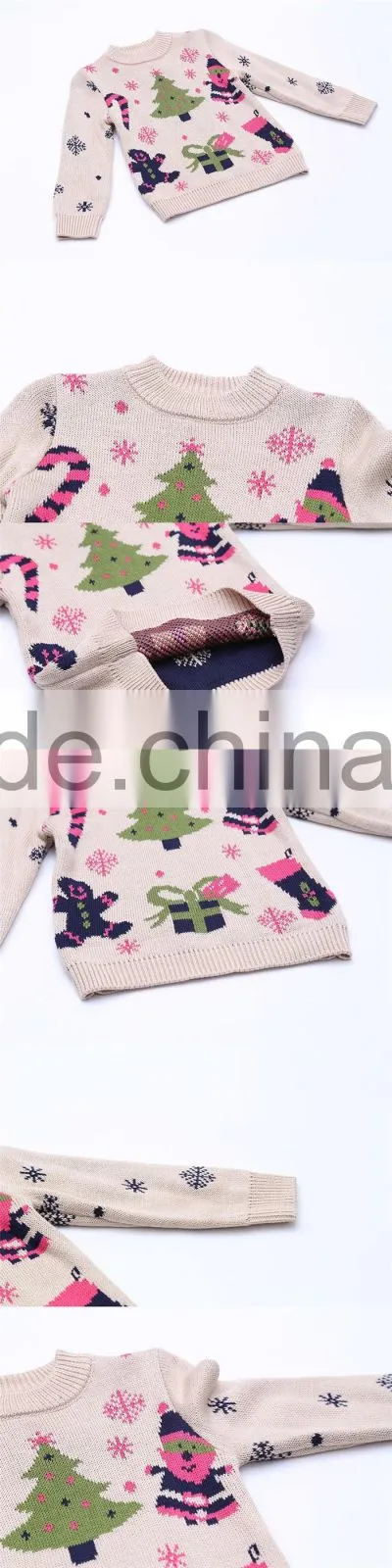 Fashion Party Christmas Trees Apparel Knits Red Sweater Christmas Jumpers