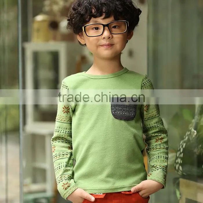 2016 OEM turkey wholesale children clothes with pocket