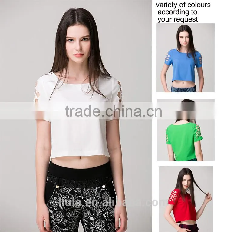 Popular casual printed blouse patterns