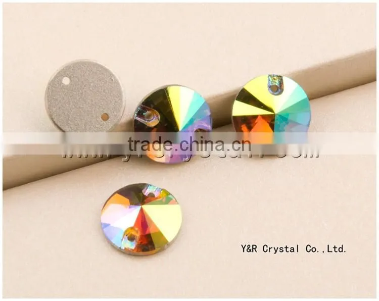 ab aurora crystal beads sew on beads for wedding dress