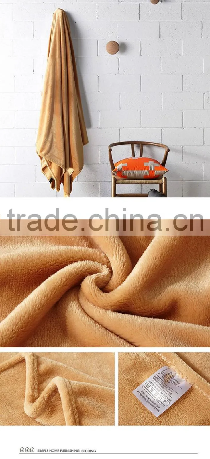 China textiles fire moving coral fleece blanket wraps for adults