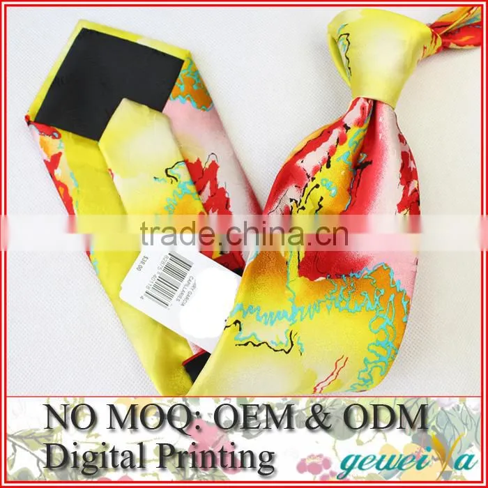 Digital Printing Silk Tie