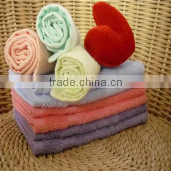 Solid Color Soft Bamboo Fiber Dish Towels