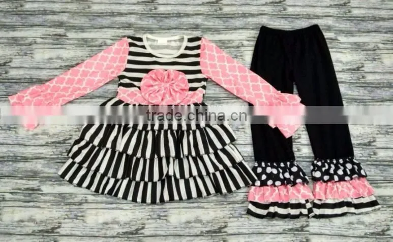 2017 New arrival cute Halloween party clothing for girls design Kids toddler girl clothing sets