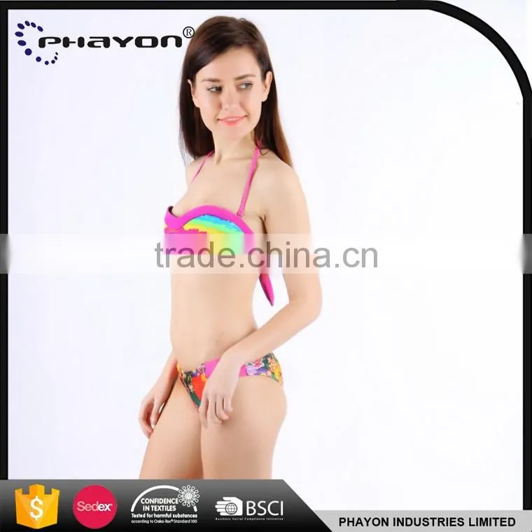 < OEM> China manufacturer new fashion design Your Own Digitally Sublimated Swimwear Bikini