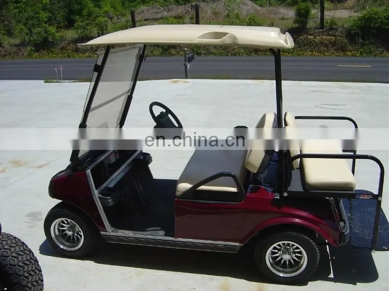 4 seats Club Car Golf Cart With Back Seat and Lights