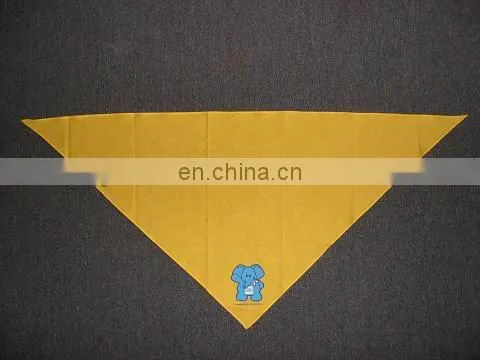 Eco-friendly Triangular Bandana, Cotton Bandana, Pet Bandana