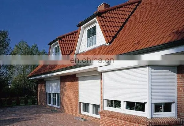 external aluminium roller blinds with polyurethane foam filled