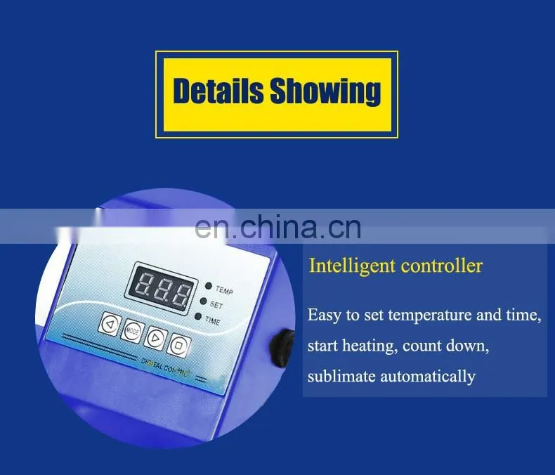 Digital control sublimation ceramic coffee mug printing press machine