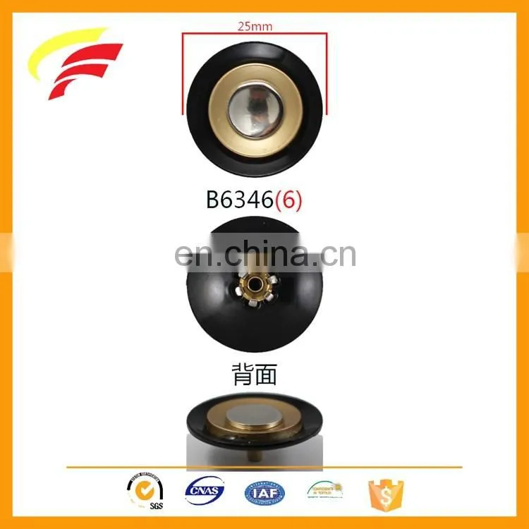 48L big size zinc alloy metal custom snap button for coat