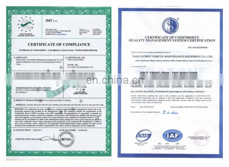 1 year warranty Diesel Injection Pump Test Equipment Fuel Injector Calibrate Workbench for different pumps