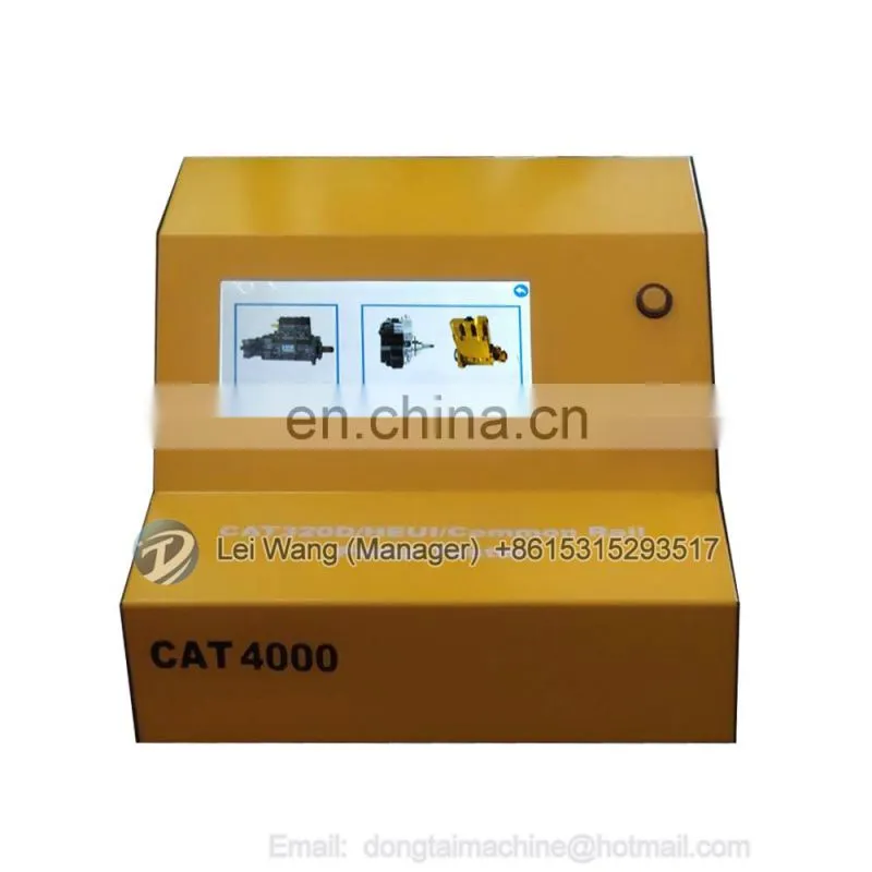 CAT C7 C9 actuation pump drive tester