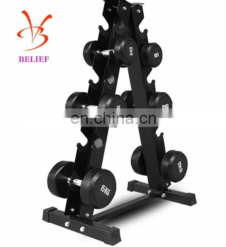 Dumbbell Steel Rack for Fitness Equipment Storage
