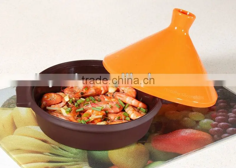 Silicone tajine pot
