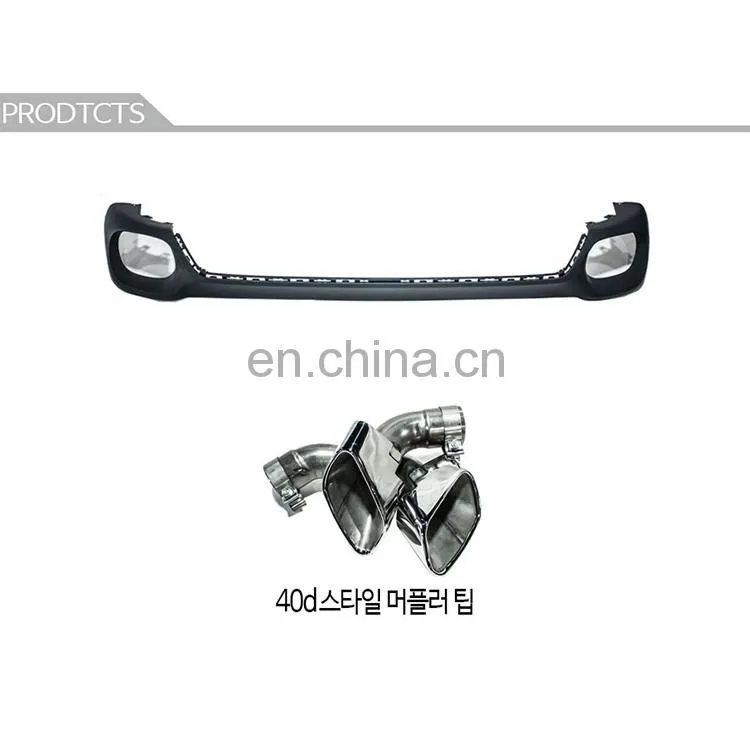 2019 New products on china market auto performance m exhaust tips for bmw 15-16 X6 F16 Exhaust tip