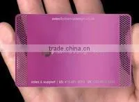 High quality rfid smart metal card manufacturer