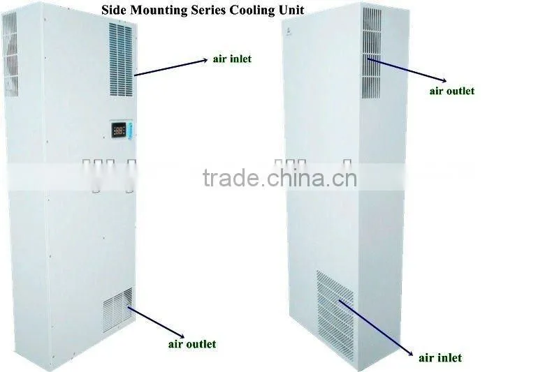 2000W/2500W IP23/IP55 Door mounting battery cabinet air cooler