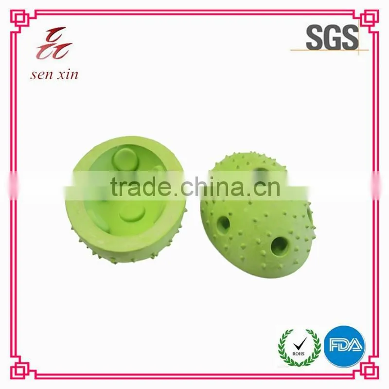 2016 factory supply inflatable/soft/promotiomal/sports/bath rubber bouncing dog toy