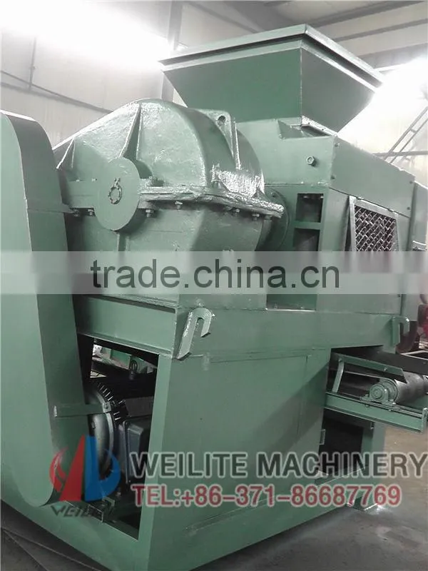 Briquetting peat machine / briquetting pillow shape iron ore powder machine