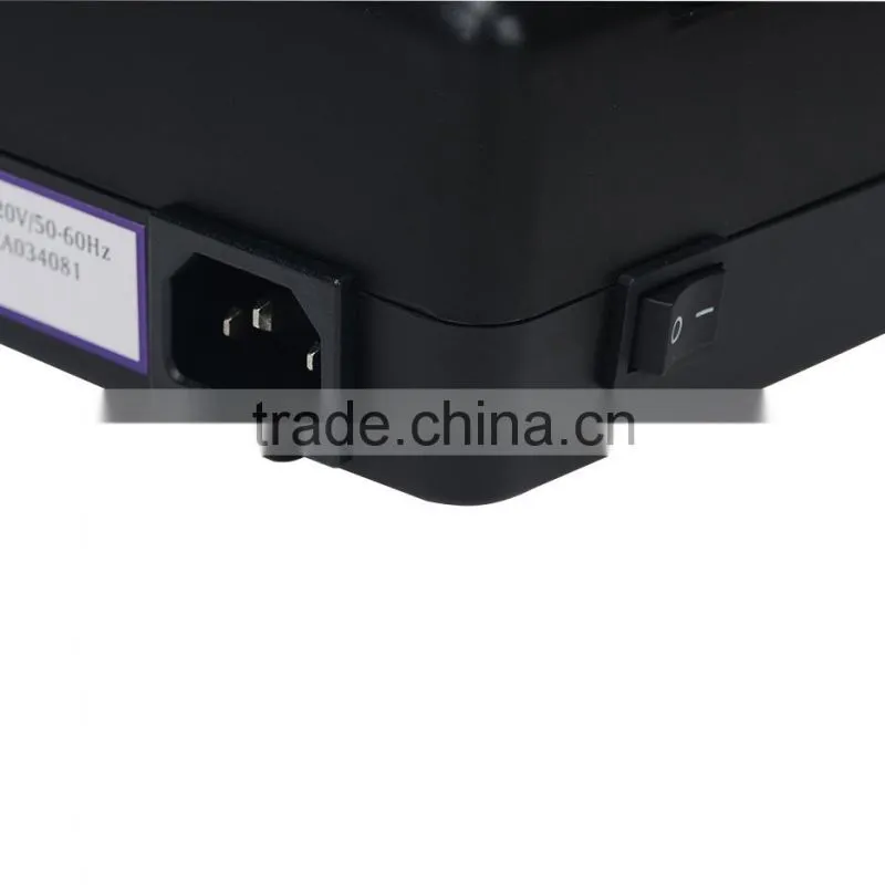 Wholesales 2016 Body Art Plastic thermal small copier machine Black motor tattoo transfer machine