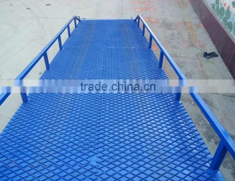 hydraulic mobile ramp for forklift