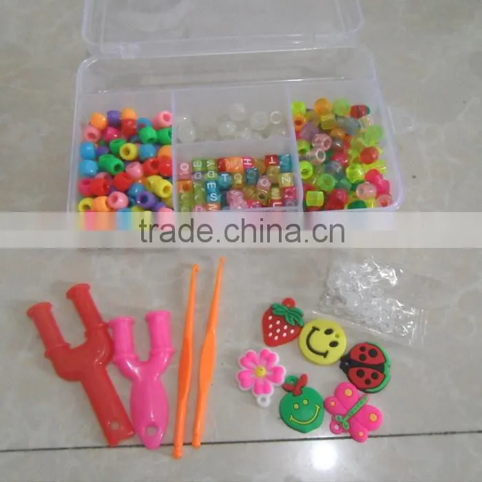 DIY beads for loom bands bracelet