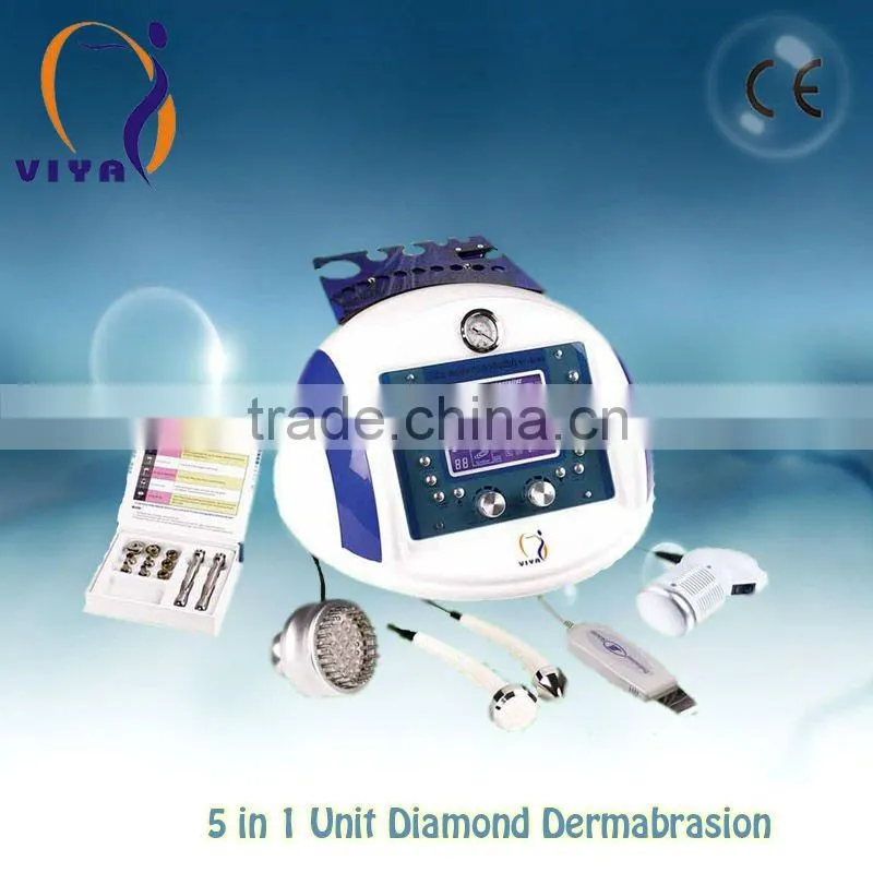VY-Q605 Portable 5 in 1 diamond dermabrasion facial tool beauty equipment