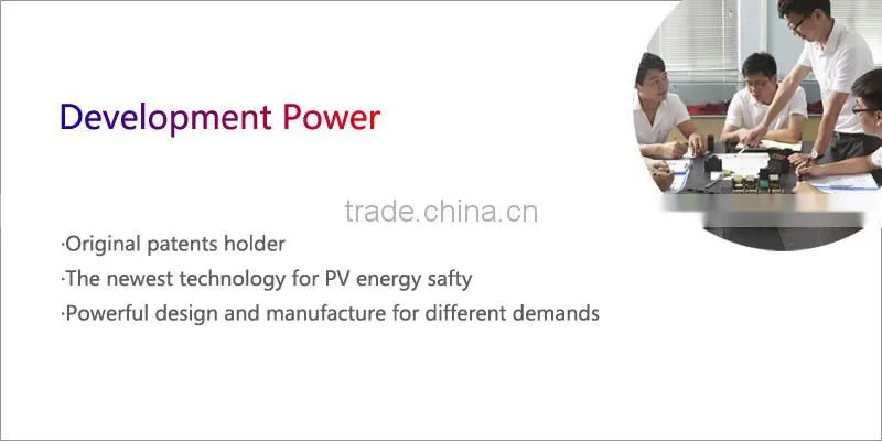 1000V 4P DC Mini circuit breaker With SAA CE TUV Certificate