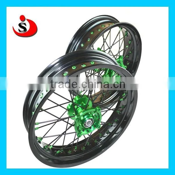 Spoked Motorcycle Rim With Different Colors 36 32 Holes