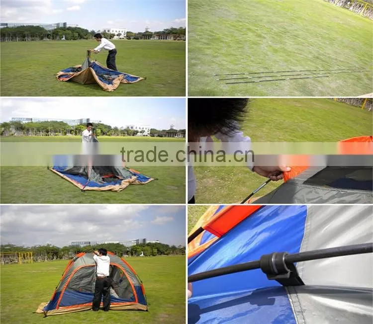 Military Waterproof Family Camping Portable Canopy Cheap House Extra Large Camping Wholesale Tents