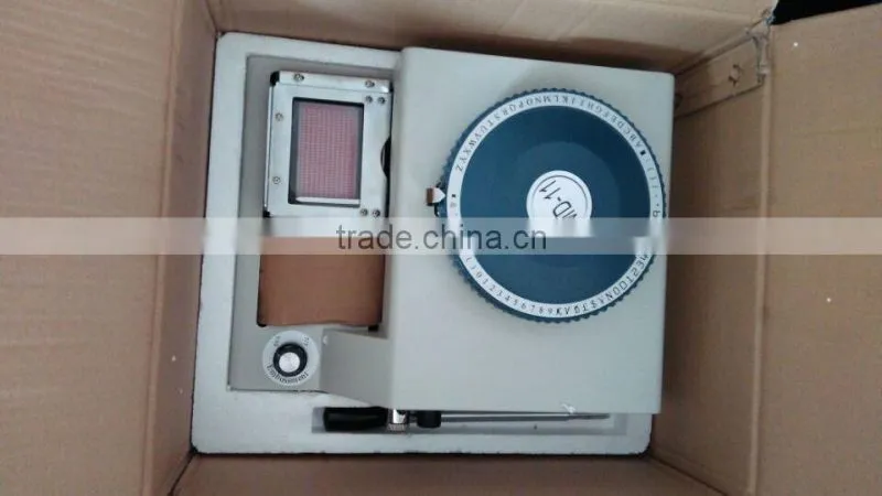 Manual credit PVC smart card embossing machine