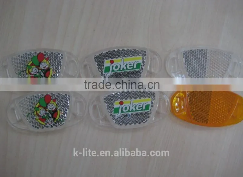 spoke reflector, oval reflector
