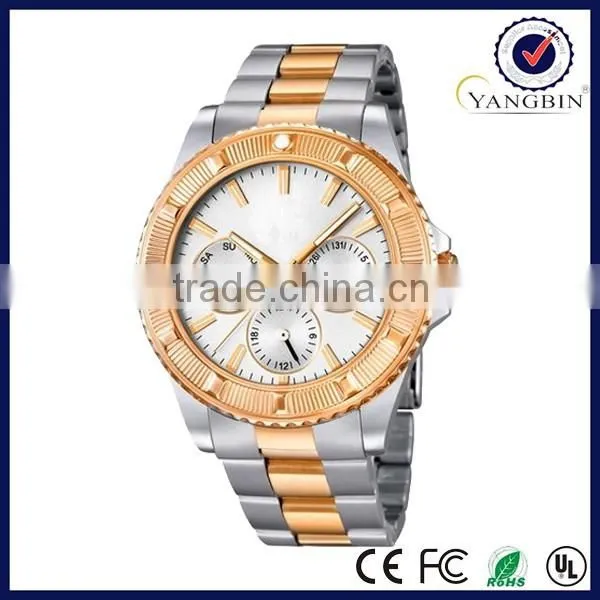 2015 the latest style japan quartz stainless steel back