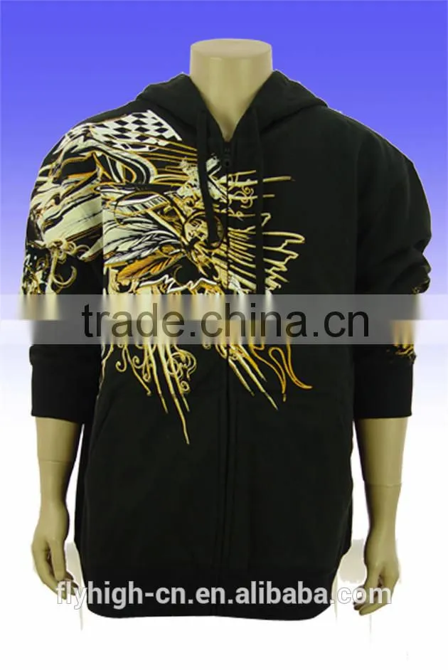 customized logo pullover cotton man hoody