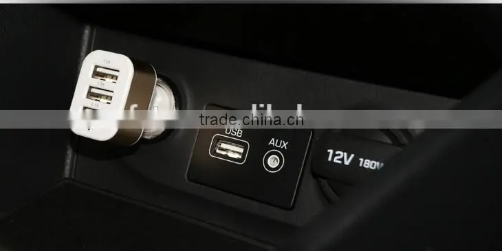 Power Technology 3 Port Fits for Multiple Mobile Devices Car Electric Car USB Cell Charger