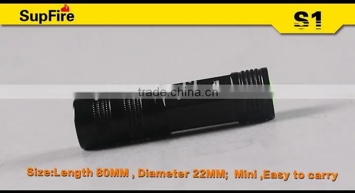 SupFire model S1 80cm mini flashlight