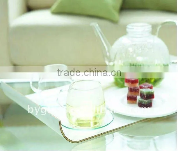 clear heat-resistant tea glass pot with filter
