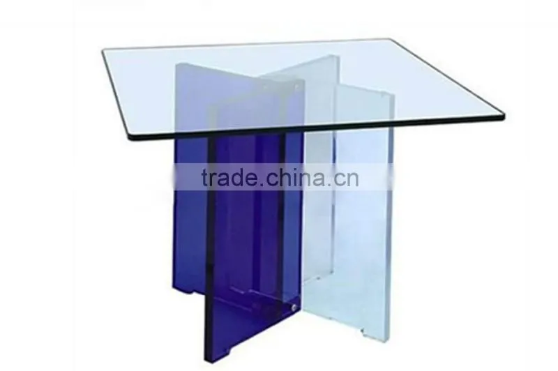 Lucite Acrylic Baroque End Table Side Table Occasional Table