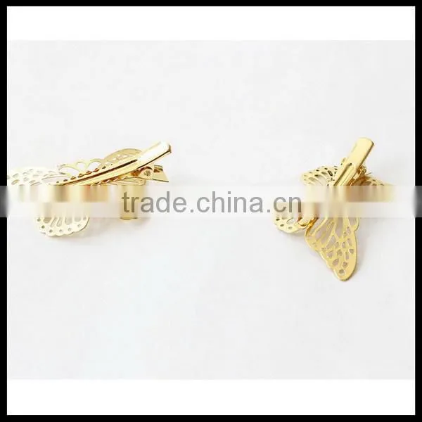 Gold Butterfly Hair Pins Golden Butterfly Bobby Pins Butterfly Hair Clips Hair Pins Bobby PIn