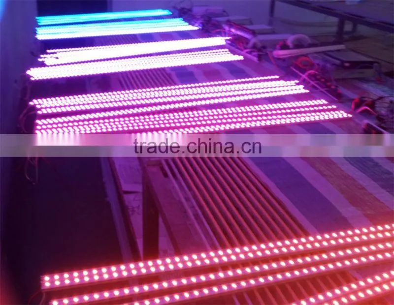 ws2812b Aluminum led strip with back side connector