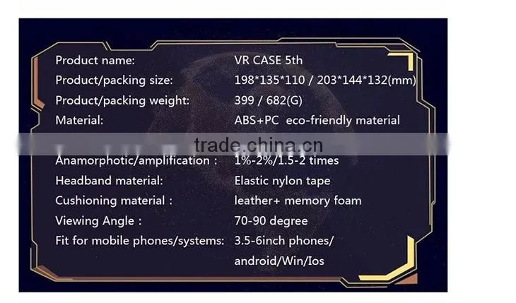 polarized gafas 3d virtual reality bril vr CASE google cardboard glass vr box iii 3.0 version capacete for Android /IOS lxl125