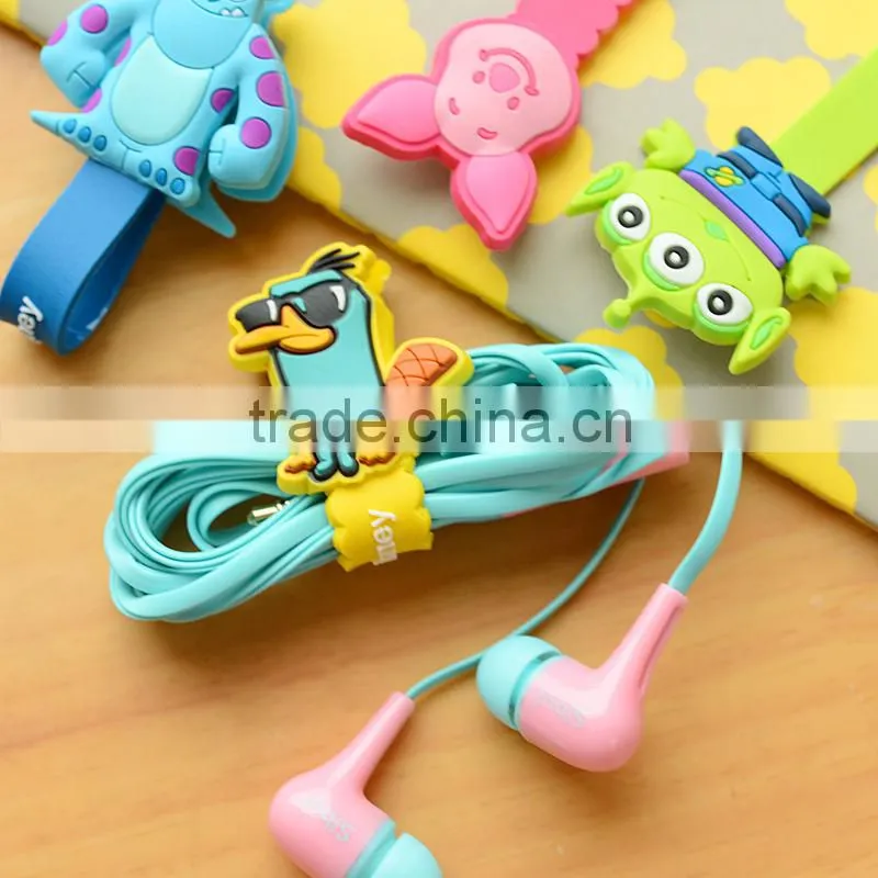 customized shape and logo soft pvc rubber cable tie mould