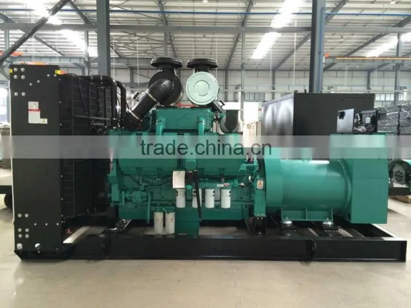 500kw/625kva Diesel generator price powered by CCEC engine