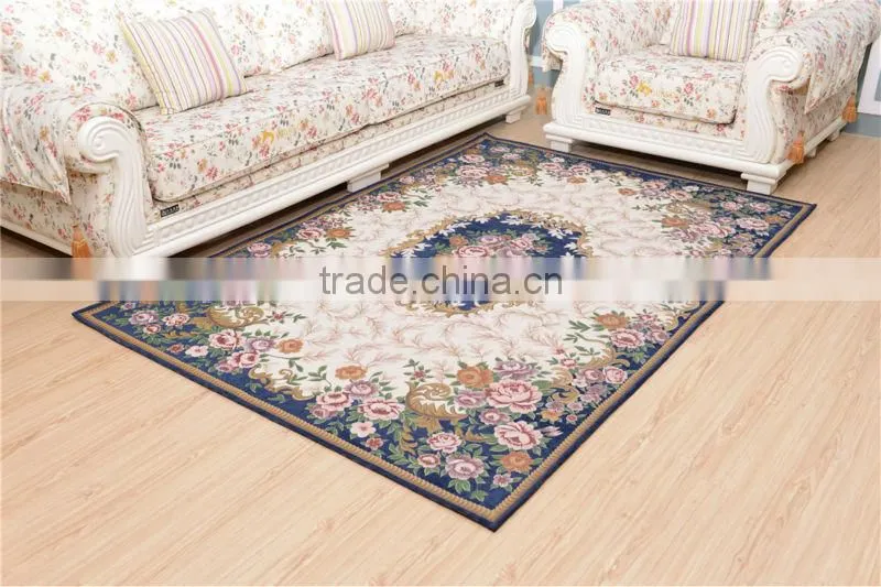 Luxury woven axminster carpet_Qinyi