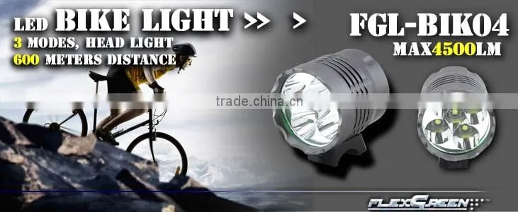 rechargeable 8800mah 18650 5 Cree T6 LED bike light