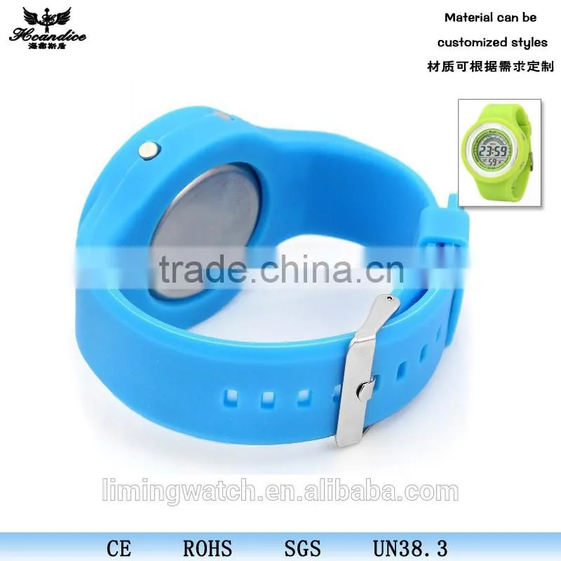 New popular high quality silicone watch led for promotion