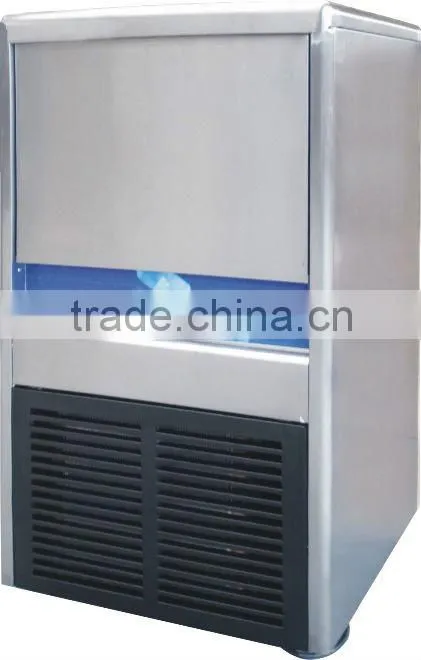 stainless steel commercial cube ice maker