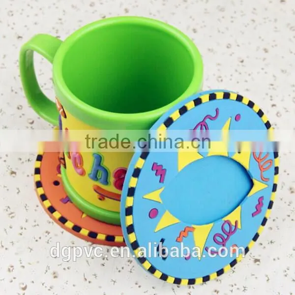 Factory Wholesale & Custom Soft PVC Hot Dish Coaster